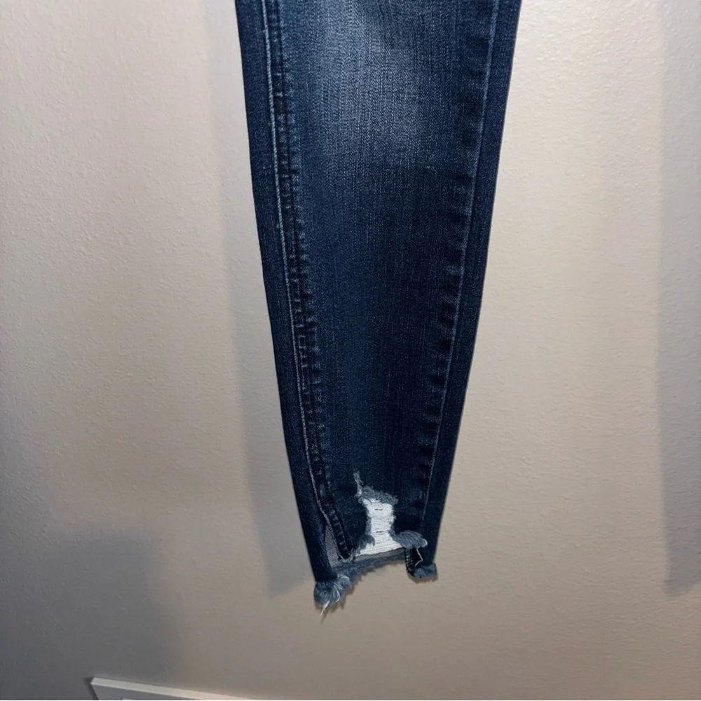 KANCAN Lucia Ankle Skinny med/dark wash Size 25/3 - Picture 4 of 7